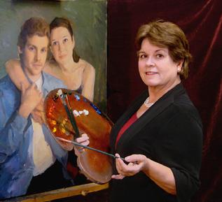 Margaret with brush
